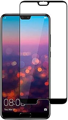 Protecteur d'écran en verre trempé pour huawei p20 pro 5d couverture