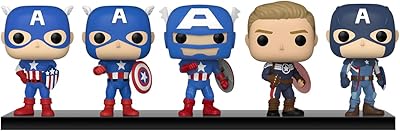 Funko 55482 pop marvel : utes - 5pk america cup - exclusif