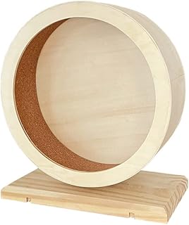 Roue d'exercice silencieuse en bois pour hamster jenny, adaptée aux hamsters, gerbilles, souris et autres petits animaux de taille similaire s. Diaytar Sénégal : Votre destination e-commerce pour des produits de qualité à prix discount