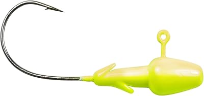Lunkerhunt gamefish darter jig hameçon taille 4 0 1 2 oz vert