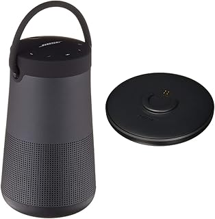 Haut-parleur bluetooth bose soundlink revolve plus ii - triple noir avec support
