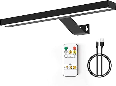 Lumières pour tableau sans fil bleues mio lampe d'affichage artistique à batterie rechargeable