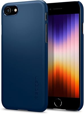 Coque spigen slim conçue pour iphone se 3 (2022) / iphone se (2020)