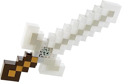 Minecraft amazing battle sword fmd13 avec sons de jeu authentiques et action lumineuse [exclusivité amazon], bleu, 11" x 5,08" x 54,61". Explorez un monde de bonnes affaires sur Diaytar Sénégal