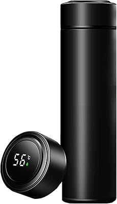 Bouteille d'eau intelligente tasse thermique necomi 500 ml avec affichage de la température