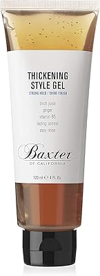 Gel épaississant baxter of california pour hommes, 4 oz, blanc