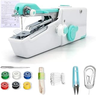 Mini machine à coudre portable sans fil, outil de couture électrique manuel rapide