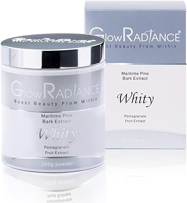 Coffret de soins de la peau utilisé pour le blanchiment de glow radiance.