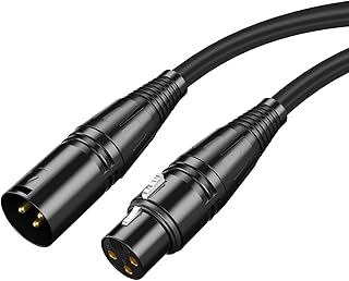 Câble de microphone xlr mâle vers femelle xm uxe, câble d'extension équilibré à