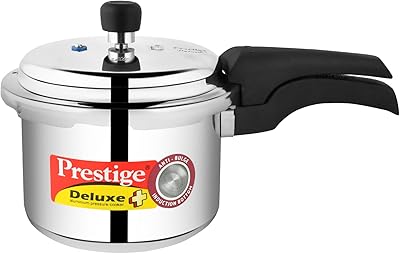 Autocuiseur prestige deluxe plus en aluminium, 3 litres, argent - mpd10701
