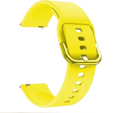 Bracelet de montre en silicone souple de 22 mm pour montre intelligente xiaomi