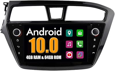 Autoradio stéréo roverone pour hyundai i20 2015 2016 2017 2018 avec écran tactile