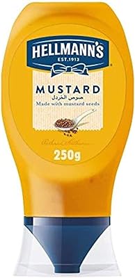 Bouteille de sauce moutarde aux graines de moutarde hellmann's, 250 g. Shoppez futé, shoppez Diaytar Sénégal