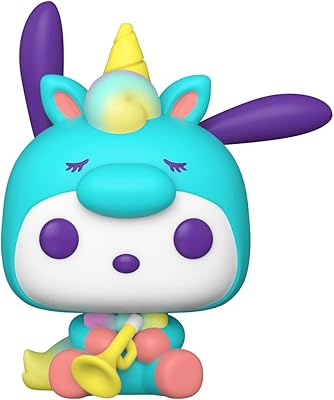 Funko pop sanrio : hello kitty & friends pushaku unicorn figurine en vinyle