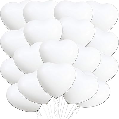 10" ballons en latex colorés en forme de coeur pour baby shower, mariage, anniversaire, saint-valentin et fiançailles (40 pièces) (blanc). Découvrez Diaytar, la marketplace sénégalaise qui révolutionne vos achats en ligne