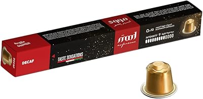 Capsules mode espresso en aluminium compatibles avec nespresso, 10 capsules, gris