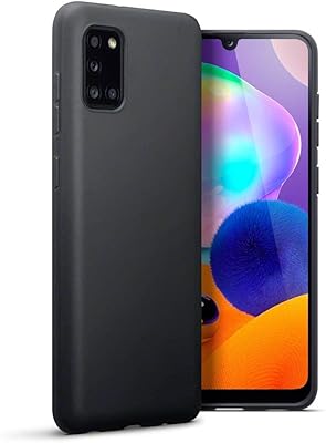 Coque de protection pour mobile samsung galaxy a31 avec un design en fibre