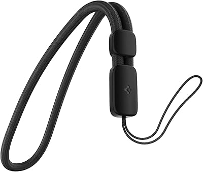 Bracelet réglable universel spigen compatible avec apple airpods pro (2e génération) - noir
