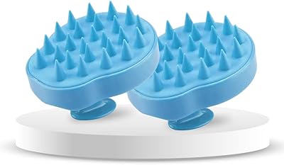 Brosse de massage stimulante pour le cuir chevelu pour nettoyer exfolier et nourrir