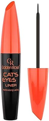Crayon eye-liner liquide noir mat imperméable golden rose de kat