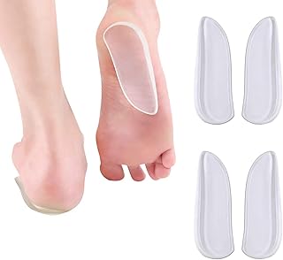 Semelles intérieures en silicone pour talon médial et latéral - inserts de chaussures