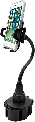 Porte-gobelet de voiture mccally - support de téléphone flexible de 8 pouces