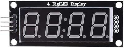 Module de tube d'affichage led à lecture claire à 4 chiffres, 7 segments