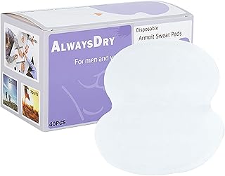 Coussins anti-transpiration pour les aisselles 40 pièces de coussinets jetables coussinets invisibles