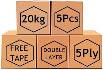 Cartons de déménagement moyens à double paroi en carton ondulé 100%