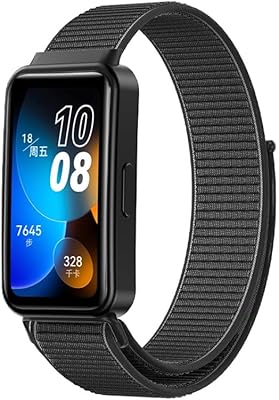 Bracelet de rechange en nylon dado compatible avec huawei band 8, bracelet