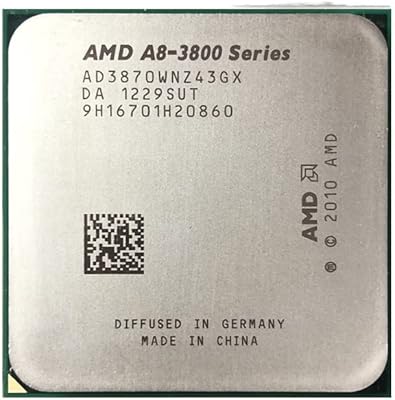 Amd a8-3870k a8 3870 a8 3870k 3,0 ghz quad-core ad3870wnz43gx socket fm1 processeur