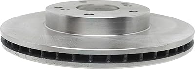 Rotor de frein à disque avant acdelco silver 18a912a