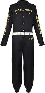 Anime sano manjiro costume de cosplay mickey drakken veste manteau costume d'halloween