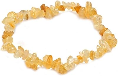 Bracelet de pierres précieuses thérapeutiques en cristal de citrine rebay, bracelet de bijoux