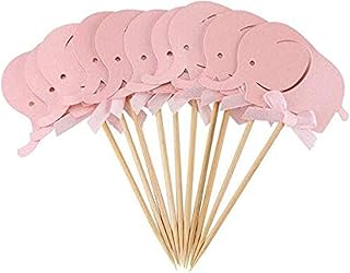 Décoration de cupcakes éléphant pour enfants (10 pièces)
