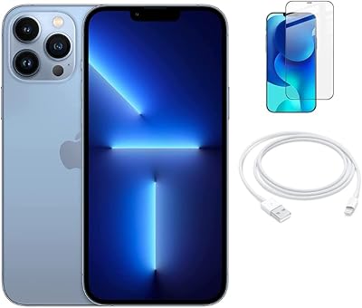 Iphone 13 pro max avec tous les accessoires facetime ouvert