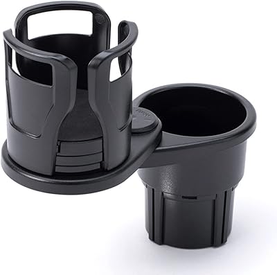 Adaptateur d'extension de porte-gobelet de voiture instart organisateur multifonctionnel 2 en 1 pour