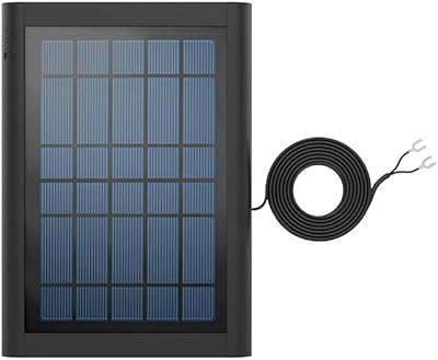 Panneau solaire ring noir pour sonnette vidéo ring 2, 3, 4