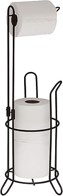 Porte-papier toilette convolon, porte-papier toilette sur pied, porte-papier toilette et distributeur en acier