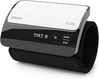Tensiomètre sans fil bluetooth omron evolve avec conception portable monobloc - fonctionne