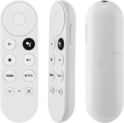 Télécommande vocale de remplacement pour google tv 4k snow 2020, compatible avec google
