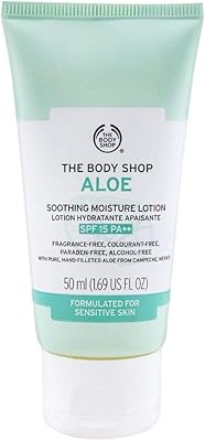 The body shop lotion hydratante apaisante à l'aloe vera spf 15