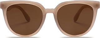 Lunettes de soleil carrées aviateurs sogus pour femmes avec verres miroir plats sj1082