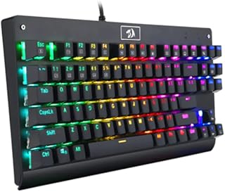 Clavier de jeu mécanique redragon dark avenger k568 rvb - 87 touches