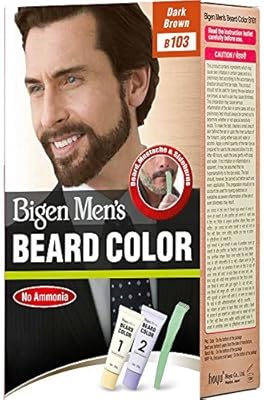 Teinture pour barbe bigen sans ammoniaque, brun foncé b103