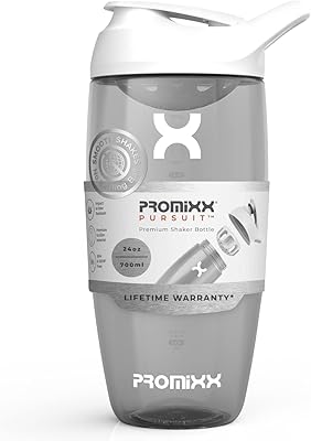 Bouteille promix shaker d'eau de sport de qualité supérieure pour mélanges de protéines