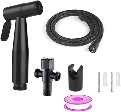 Ensemble de bidet de toilette 4 pièces en acier inoxydable shifoko ensemble