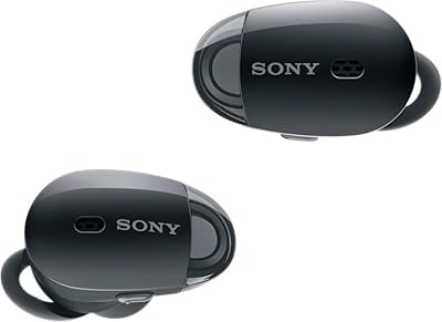 Écouteurs bluetooth sans fil sony wf-1000x avec microphone et suppression du bruit nfc