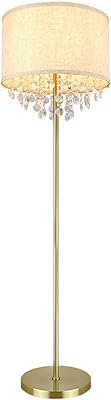 Lampadaire nordique en cristal q-bomb de dipoli, long lampadaire piliers d'éclairage pour salon