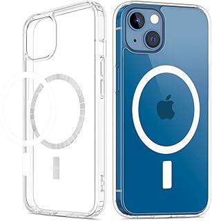 Coque magnétique transparente pour iphone 13 de zobitek | compatible avec magsafe